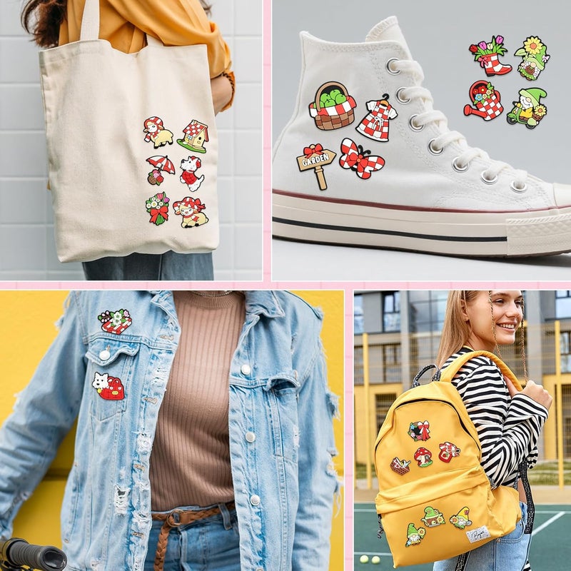Ibuclein Pins for Backpacks DIY kawaii Lapel Pins Badges Bulk Cute Brooch Pin Funny Button Pin for Girl Bags Cloths Decor Accessories gifts - Image 4